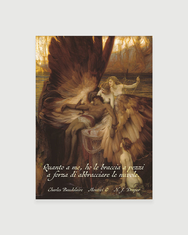Poster - Il lamento di un Icaro (Charles Baudelaire e H. J. Draper)