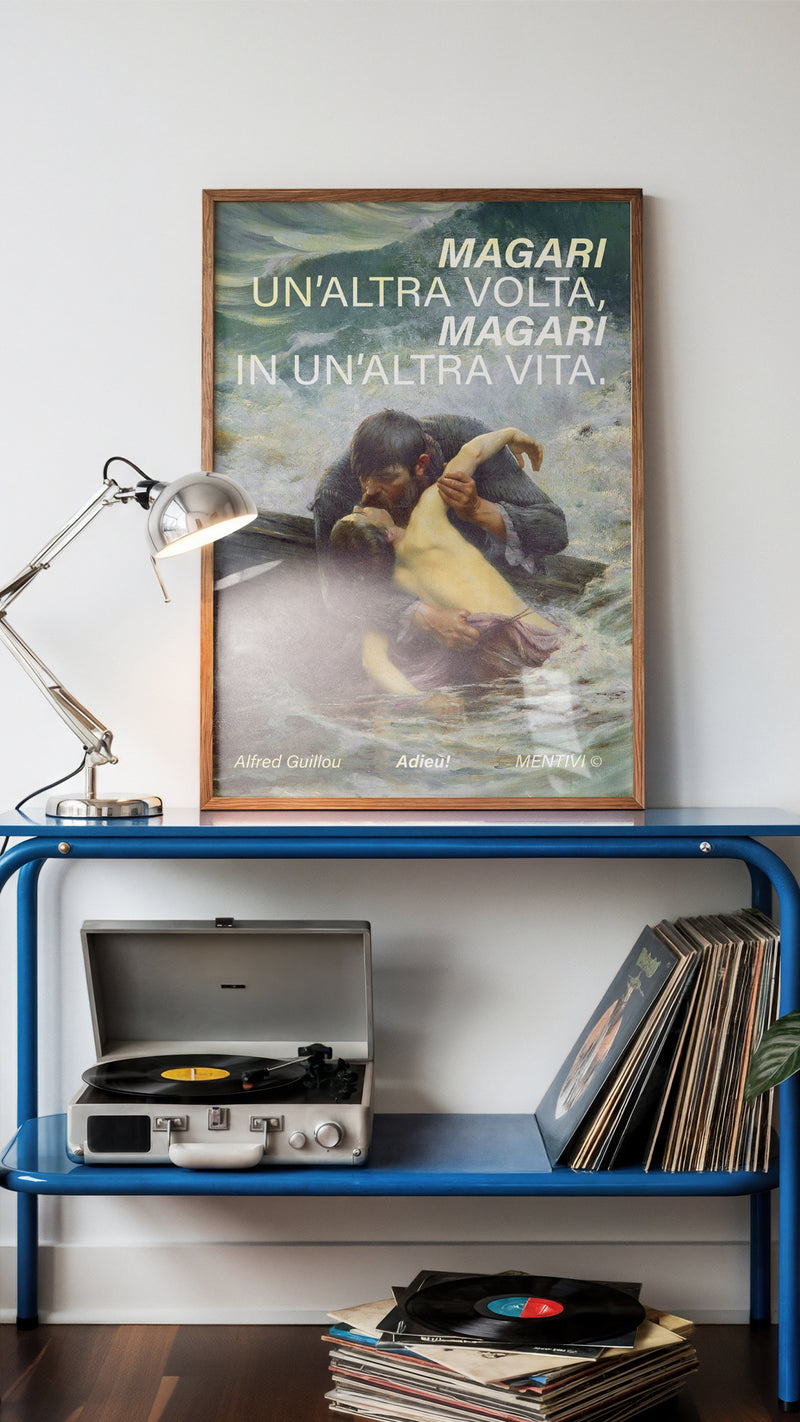 Poster - Magari un'altra volta, magari in un'altra vita (Alfred Guillou)