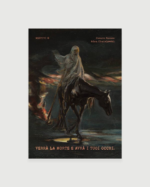 Poster - Verrà la morte e avrà i tuoi occhi (Cesare Pavese e A. Chmielowski)
