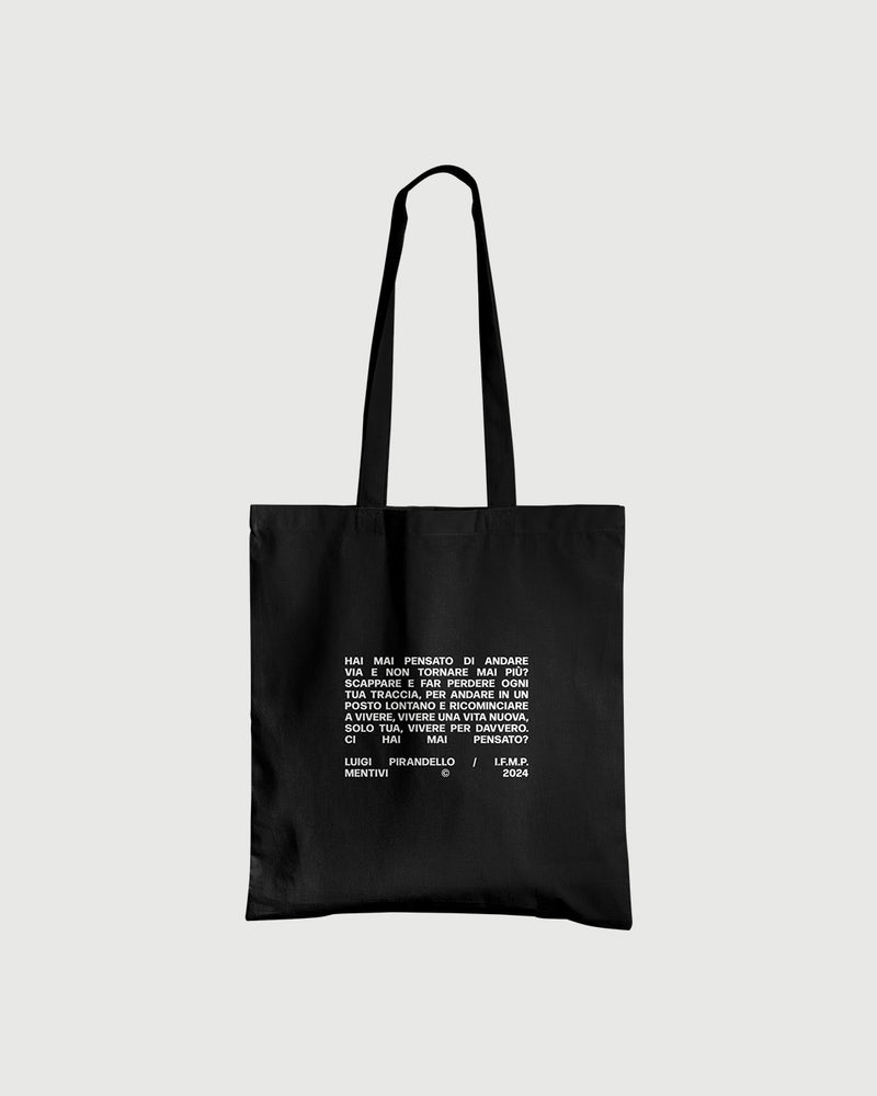 Tote Bag - Luigi Pirandello (Il fu Mattia Pascal)