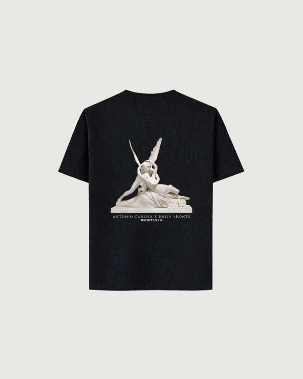 Maglietta - Antonio Canova X Emily Brontë (Amore e Psiche / Cime tempestose)