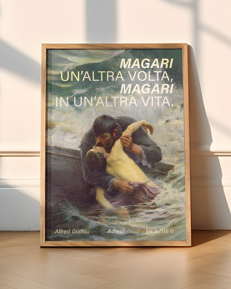 Poster - Magari un'altra volta, magari in un'altra vita (Alfred Guillou)